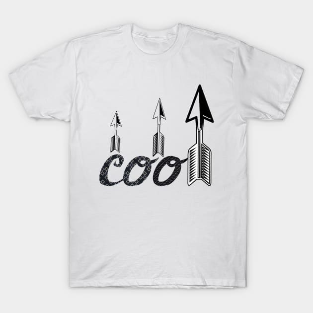 Cool Arrow Pattern T-Shirt by O.M design